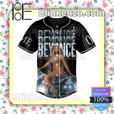 Beyonce Renaissance World Tour 2023 North America Setlist Personalized Fan Baseball Jersey Shirt a