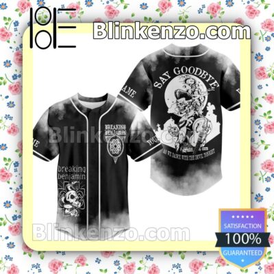 Breaking Benjamin Say Goodbye As We Dance With The Devil Tonight Custom Jerseys