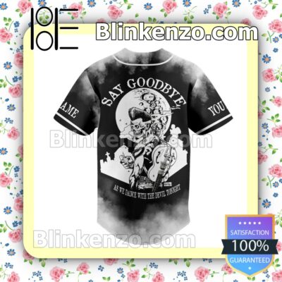 Breaking Benjamin Say Goodbye As We Dance With The Devil Tonight Custom Jerseys a