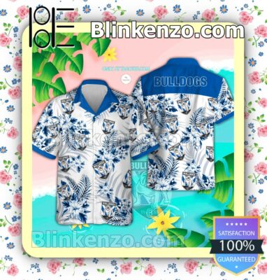 Canterbury-Bankstown Bulldogs Logo Aloha Tropical Shirt, Shorts