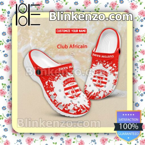 Club Africain Sport Logo Crocs Clogs
