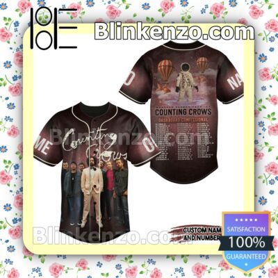 Counting Crows Banshee Season Tour 23 Personalized Jerseys