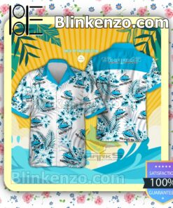 Cronulla-Sutherland Sharks Logo Aloha Tropical Shirt, Shorts