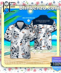 Denver Broncos Logo Aloha Tropical Shirt, Shorts