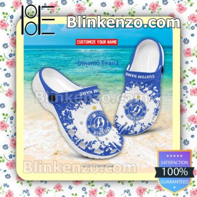 Dinamo Tirana Sport Logo Crocs Clogs