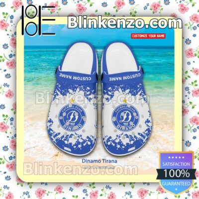 Dinamo Tirana Sport Logo Crocs Clogs a