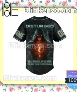 Disturbed Indestructible The Sound Of Silence Personalized Fan Baseball Jersey Shirt b
