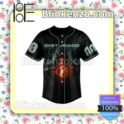 Disturbed Take Back Your Life Tour Personalized Baseball Jersey a