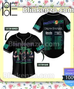 Dream Theater Dream Sonic Tour 2023 Personalized Baseball Jersey