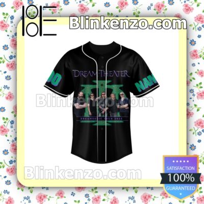 Dream Theater Dream Sonic Tour 2023 Personalized Baseball Jersey a