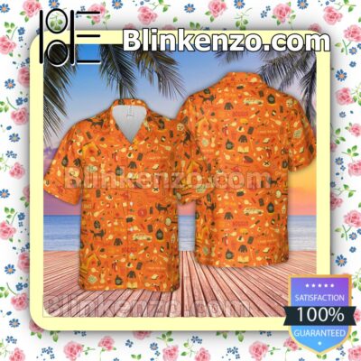 Fantastic Mr. Fox Pattern Fan Short Sleeve Shirt