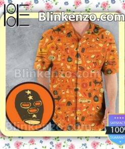 Fantastic Mr. Fox Pattern Fan Short Sleeve Shirt a