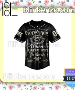Godsmack When Legends Rise Personalized Fan Baseball Jersey Shirt a