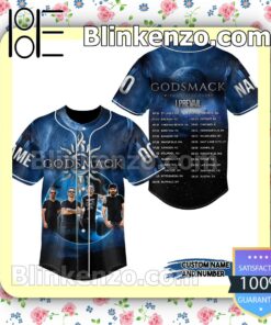 Godsmack With Special Guest I Prevail Personalized Baseball Jersey