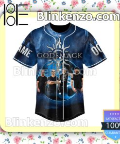 Godsmack With Special Guest I Prevail Personalized Baseball Jersey b