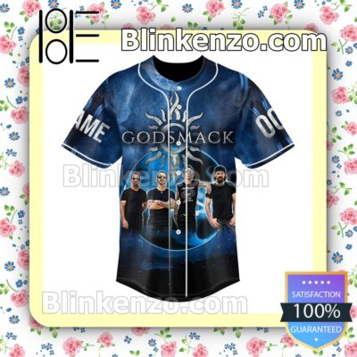 Godsmack With Special Guest I Prevail Personalized Baseball Jersey b