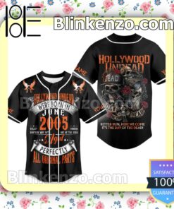 Hollywood Undead Were Born In June 2005 Aged Perfectly All Original Parts Custom Jerseys