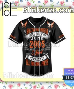 Hollywood Undead Were Born In June 2005 Aged Perfectly All Original Parts Custom Jerseys a