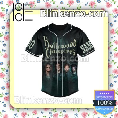 Hollywood Vampires 2023 Personalized Baseball Jersey a