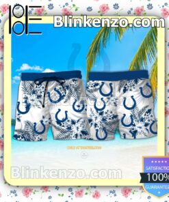 Indianapolis Colts Logo Aloha Tropical Shirt, Shorts a
