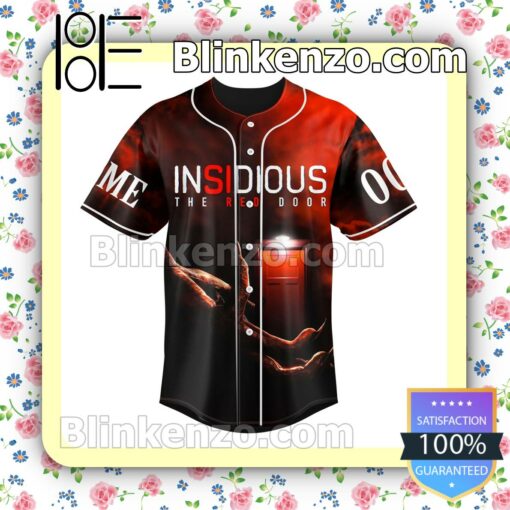 Insidious The Red Door It Ends Where It All Began Personalized Baseball Jersey a