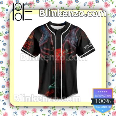 Insidious The Red Door When You Awaken The Dead The Further You Travel Custom Jerseys b