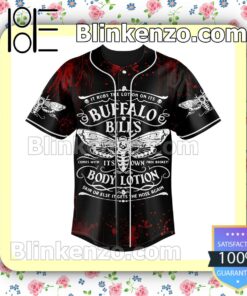 It Rubs The Lotion On Its Buffalo Bills Personalized Baseball Jersey a