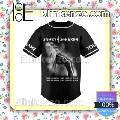 Jamey Johnson Take My Hand Lord Lead Me Home Custom Jerseys b