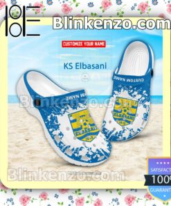 KS Elbasani Sport Logo Crocs Clogs