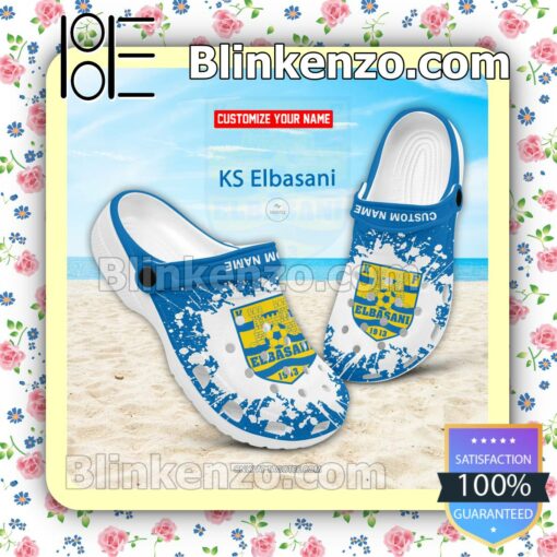 KS Elbasani Sport Logo Crocs Clogs