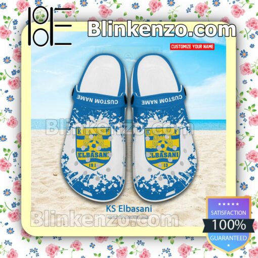 KS Elbasani Sport Logo Crocs Clogs a