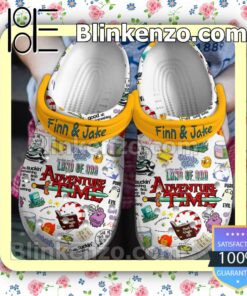 Land Of God Adventure Time Finn And Jack Fan Crocs Classic Shoes