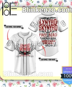 Lynyrd Skynyrd One More For The Fans Personalized Fan Baseball Jersey Shirt