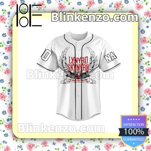 Lynyrd Skynyrd One More For The Fans Personalized Fan Baseball Jersey Shirt a