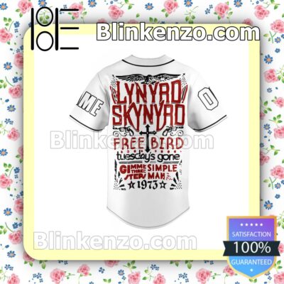 Lynyrd Skynyrd One More For The Fans Personalized Fan Baseball Jersey Shirt b