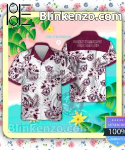 Manly Warringah Sea Eagles Logo Aloha Tropical Shirt, Shorts