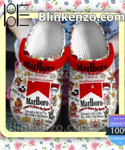 Marlboro Brand Fan Crocs Classic Shoes