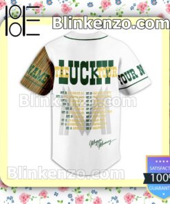 Megan Moroney The Lucky Tour Personalized Fan Baseball Jersey Shirt b