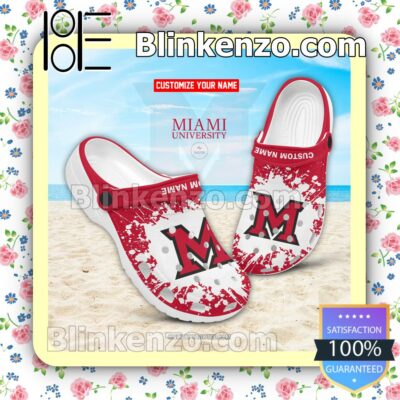 Miami University-Middletown Logo Crocs Classic Shoes