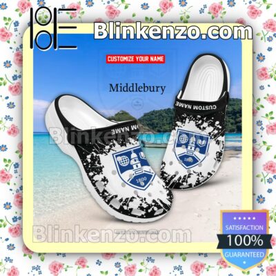 Middlebury College Logo Crocs Classic Shoes