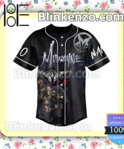 Mudvayne The Psychotherapy Sessions Tour Dates Personalized Fan Baseball Jersey Shirt a