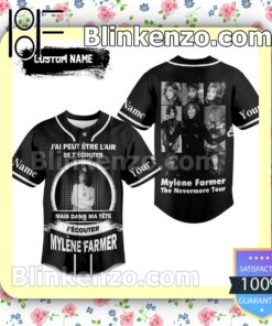 Mylene Farmer The Nevermore Tour Custom Jerseys