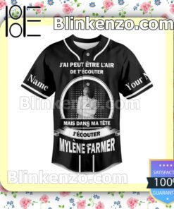 Mylene Farmer The Nevermore Tour Custom Jerseys a