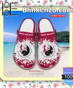 New York College of Traditional Chinese Medicine Logo Crocs Classic Shoes a
