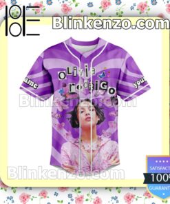 Olivia Rodrigo Vampire Purple Heart Custom Jerseys a
