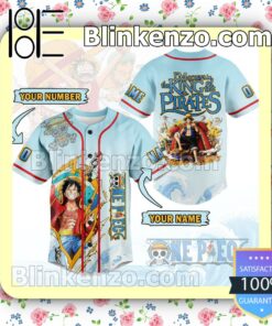 One Piece I'm Gonna Be King Of The Pirates Personalized Fan Baseball Jersey Shirt