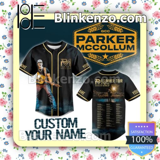 Parker Mccollum Summer Tour 2023 Personalized Fan Baseball Jersey Shirt
