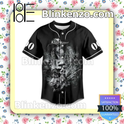 Rob Zombie Tour Personalized Fan Baseball Jersey Shirt a