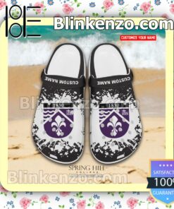Spring Hill College Logo Crocs Classic Shoes a
