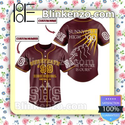 Sunny Date High School The Future Is Ours Personalized Jerseys